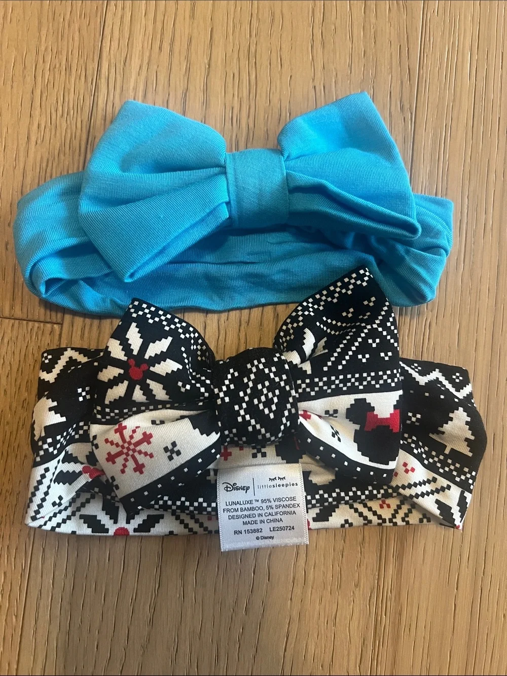 New, little Sleepies bows.